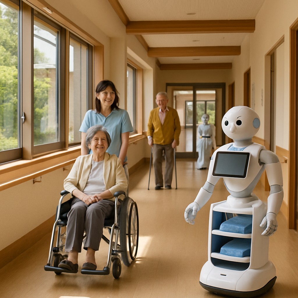 Foto till artikeln: Japans demografiska kollaps föder en robotrevolution