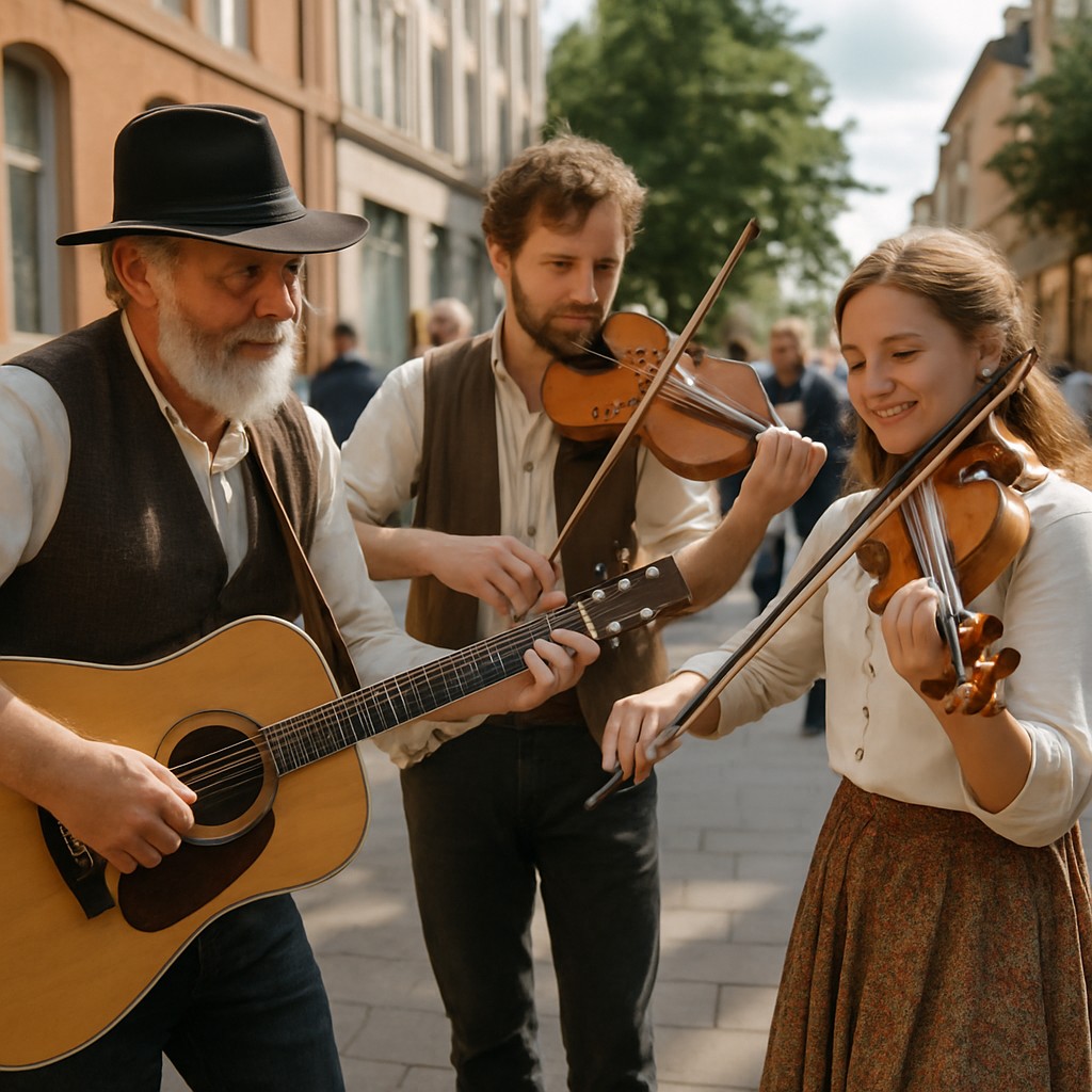 Foto till artikeln: AI-kopior och falska upphovsrättsanspråk – folkmusiker i digital korseld
