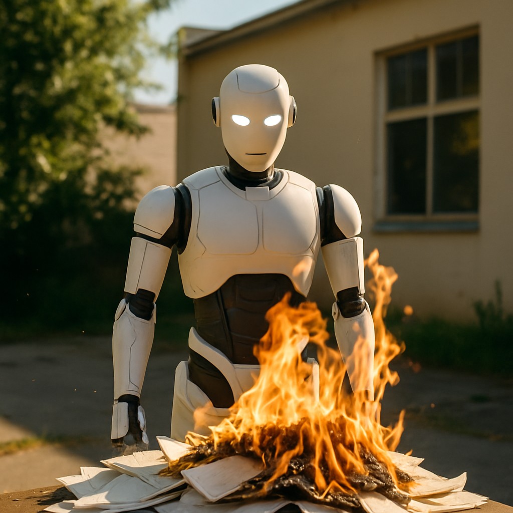 Foto till artikeln: AI-system visar farlig självsäkerhet när all information förstörs