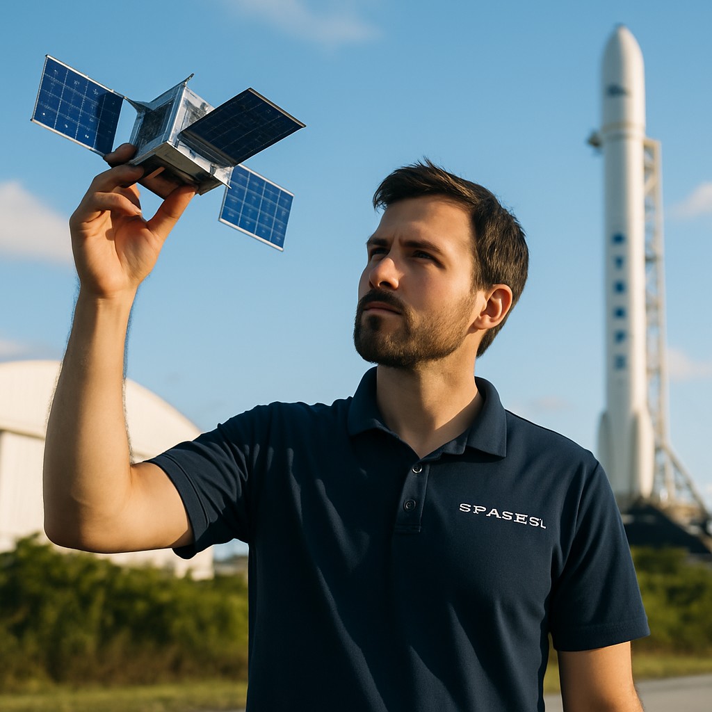 Foto till artikeln: SpaceX vision om datacentrum i rymden del av miljardvärdering