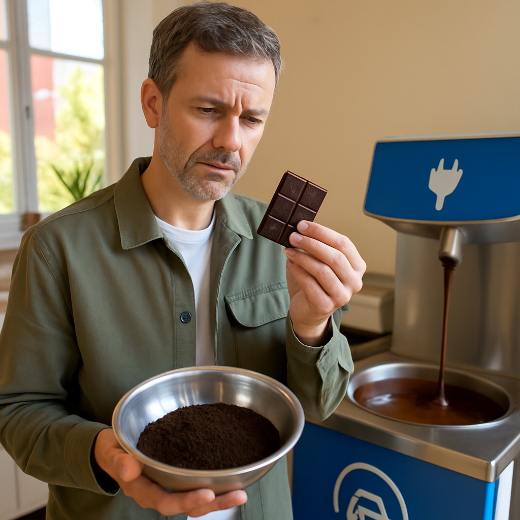 Foto till artikeln: Kaffesump blir choklad och sjukhus kör på el – så bidrar innovatörerna till klimatomställningen