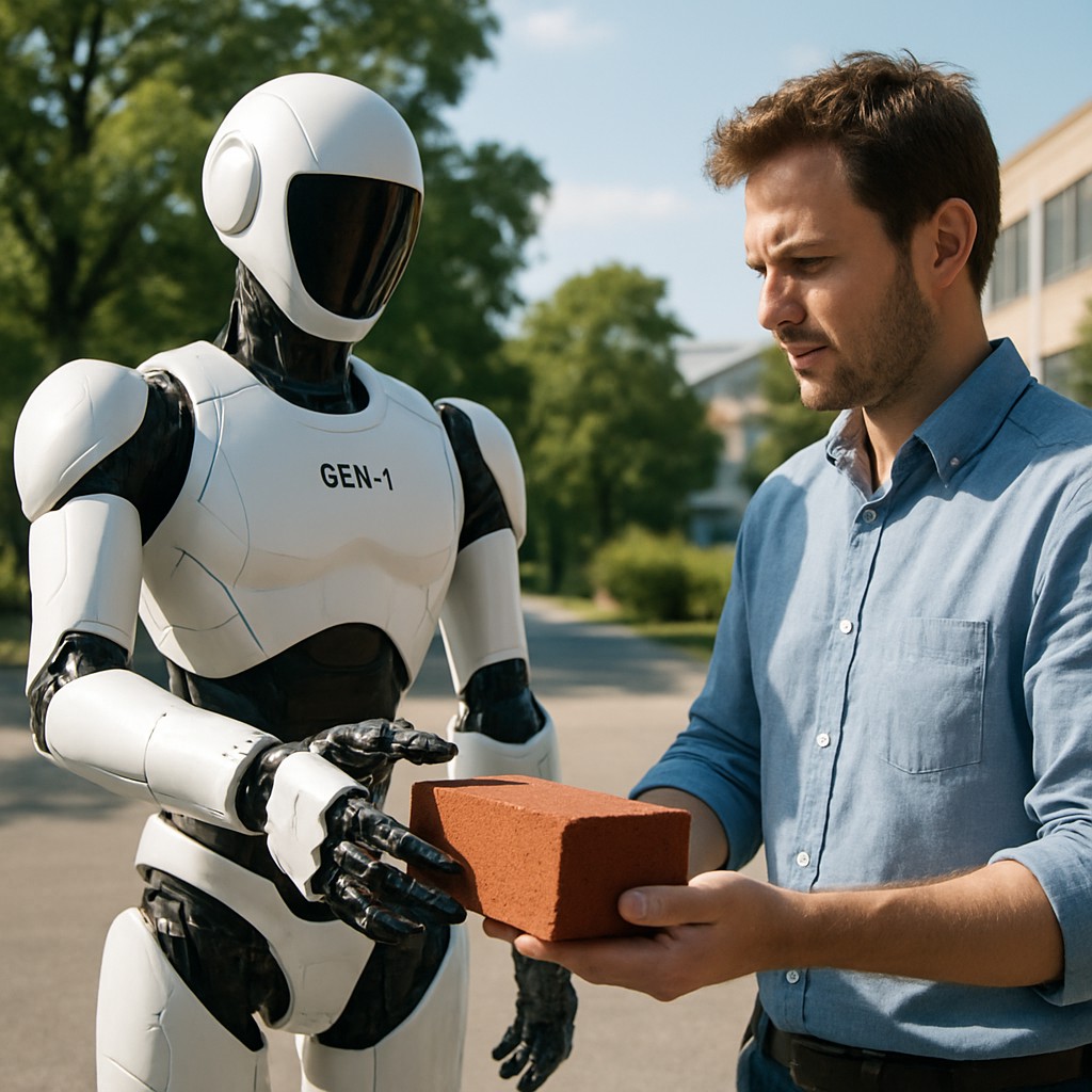 Foto till artikeln: Robottekniken når nya höjder – GEN-1 uppnår 99 procents precision i komplexa uppgifter