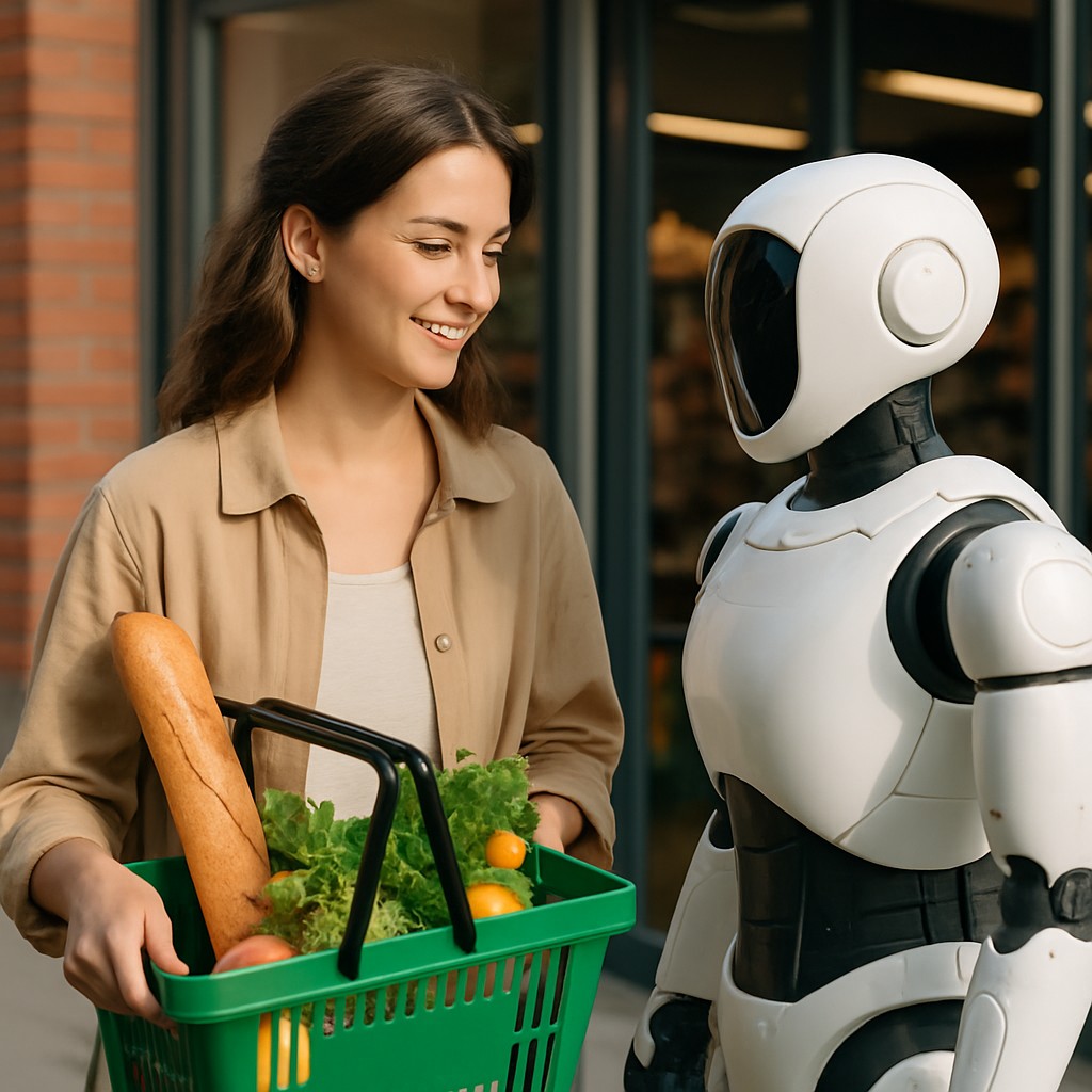 Foto till artikeln: AI-robotar kan snart handla åt oss – med vårt tillstånd