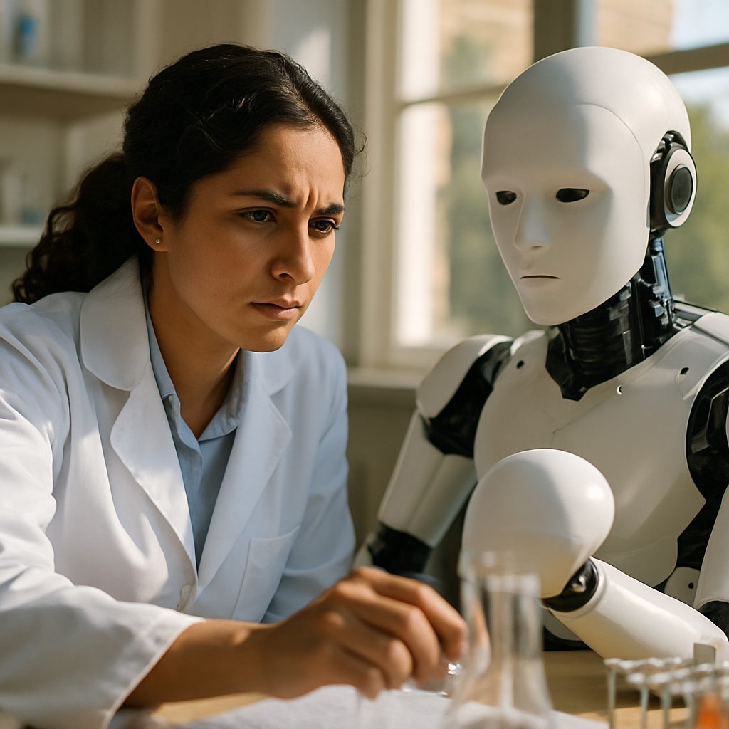 Foto till artikeln: Forskare visar: Artificiell intelligens påverkas av inducerade känslor och följer orättvisa regler