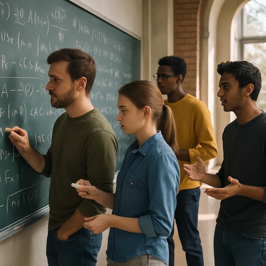 Foto till artikeln: Små AI-modeller når nästan samma nivå som tekniska jättar inom matematisk bevisföring