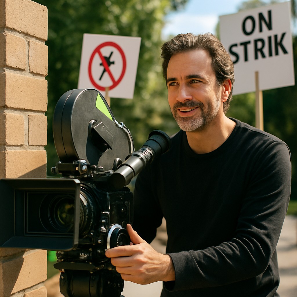 Foto till artikeln: Hollywood splittras: Facken bygger murar medan stjärnregissörer omfamnar AI