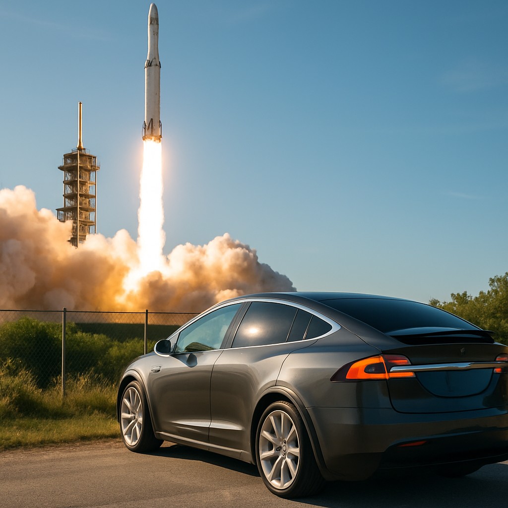 Foto till artikeln: Musks AI-strategi tar form – analys visar hur rymdraketer och elbilar ska bygga teknikjätte