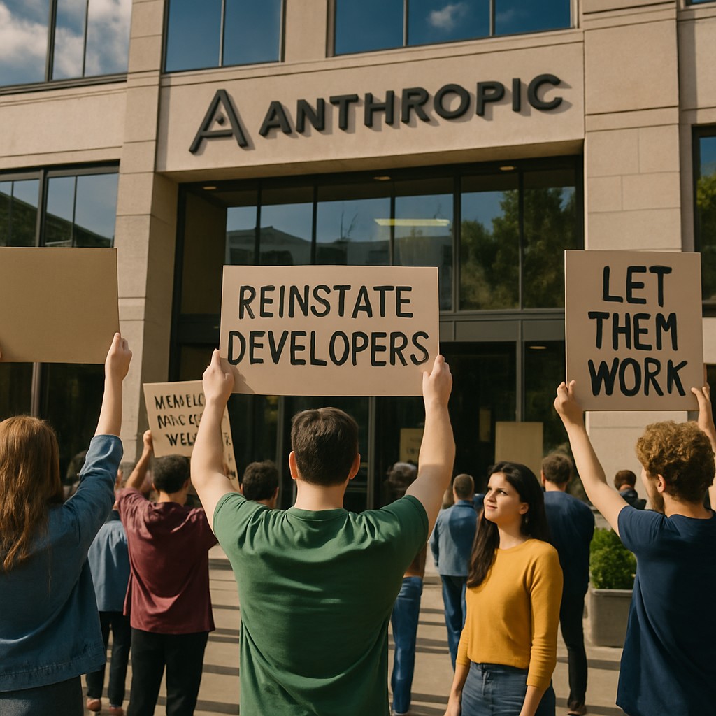 Foto till artikeln: Anthropic stängde av utvecklare – backade efter viral protest
