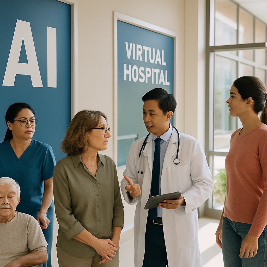 Foto till artikeln: Sydkorea och Australien satsar miljarder på AI-läkare och virtuella sjukhus