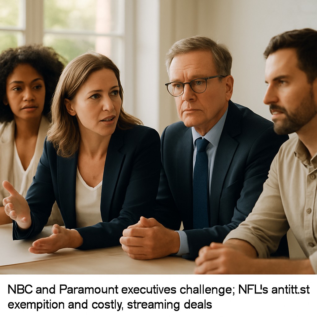 Foto till artikeln: TV-jättarna ifrågasätter juridiskt NFL:s konkurrensskydd – vill stoppa dyra streamingavtal