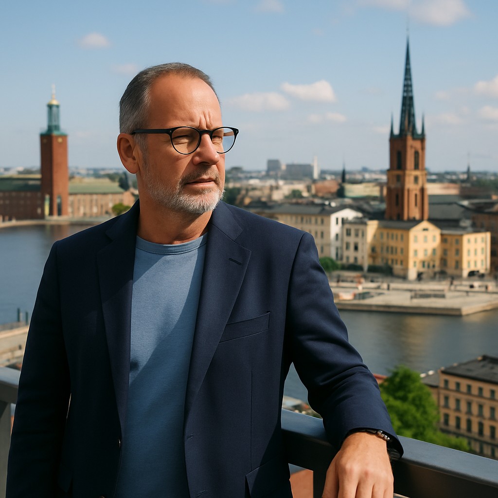 Foto till artikeln: "Misslyckas vi är jag Stockholms största klantskalle" – Tommy Jacobson bygger Sveriges första AI-bank