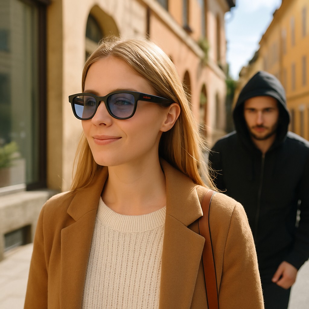 Foto till artikeln: 70 organisationer varnar: Metas smarta glasögon kan bli stalkingverktyg