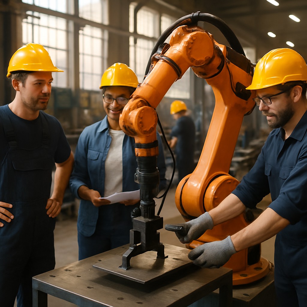 Foto till artikeln: Robotarna kommer till fabriksgolvet – nu förändras industrin för alltid