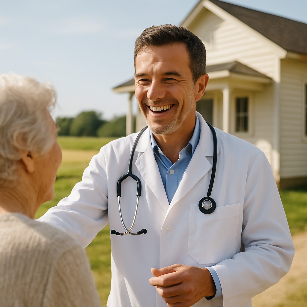 Foto till artikeln: USA satsar 250 miljarder dollar på AI-sjukvård för landsbygden – trots att effekterna är okända