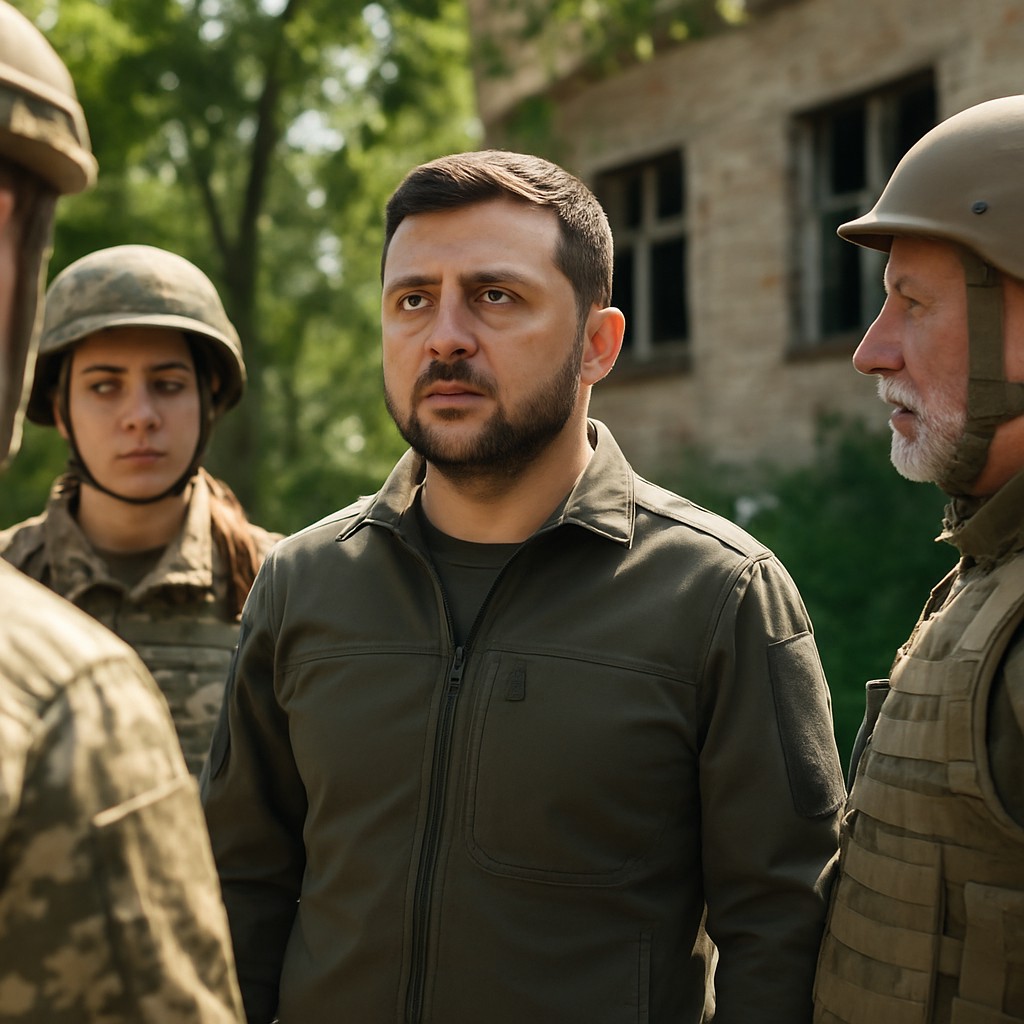 Foto till artikeln: Zelenskyj: Robotar tvingade soldater att kapitulera för första gången