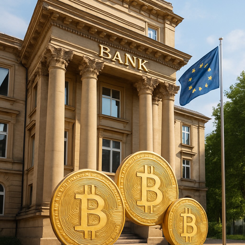 Foto till artikeln: Europeiska banker satsar på krypto och blockchain – miljontinvesteringar visar nytt förhållningssätt