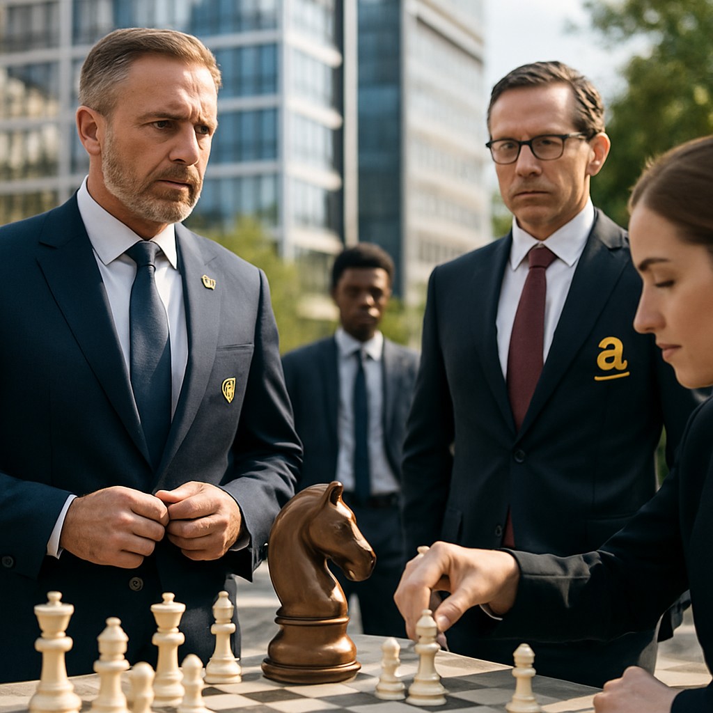 Foto till artikeln: Finansjättarna rustar för AI-kriget – men tvånget till öppenhet hotar affärsmodellerna