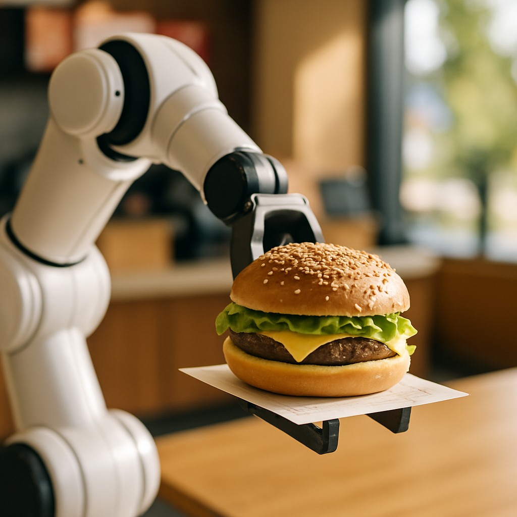 Foto till artikeln: Nu tar robotarna över kundmötet – från hamburgerkassan till bankanalys