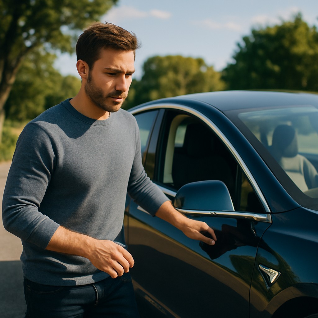 Foto till artikeln: Amerikanska elbilstillverkare tystnar när Trump tar över – även Tesla drar ner tempot