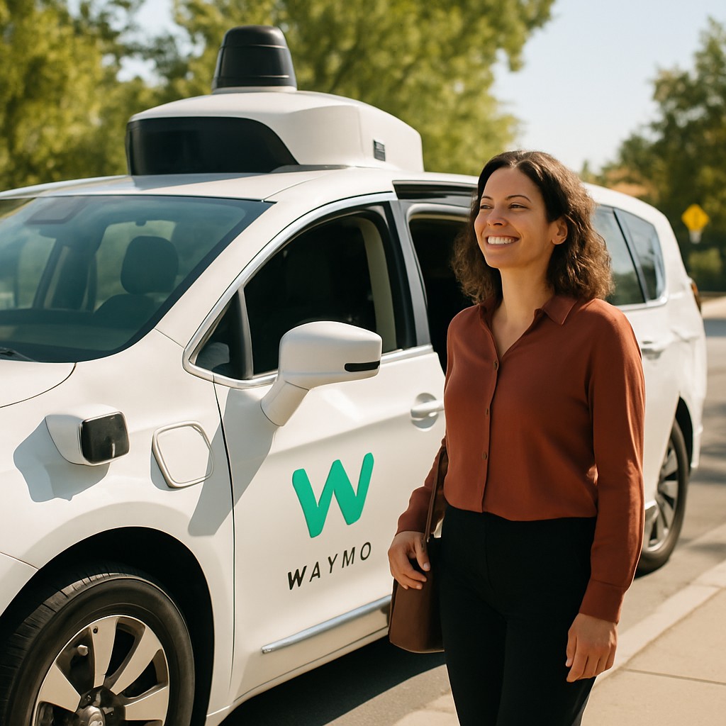 Foto till artikeln: Waymo tar steget från robotaxi-test till verklig affär