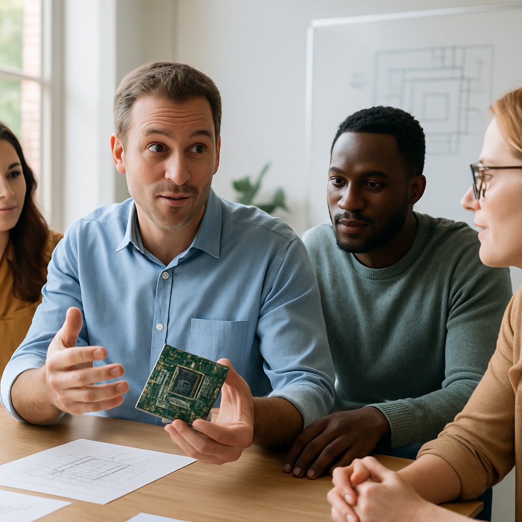 Foto till artikeln: AI gör avancerad chipdesign tillgänglig för mindre företag