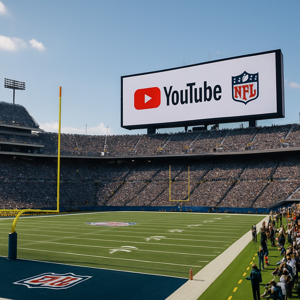 Foto till artikeln: YouTube utmanar TV-kanalerna om sporträttigheterna – nu vill de ha NFL