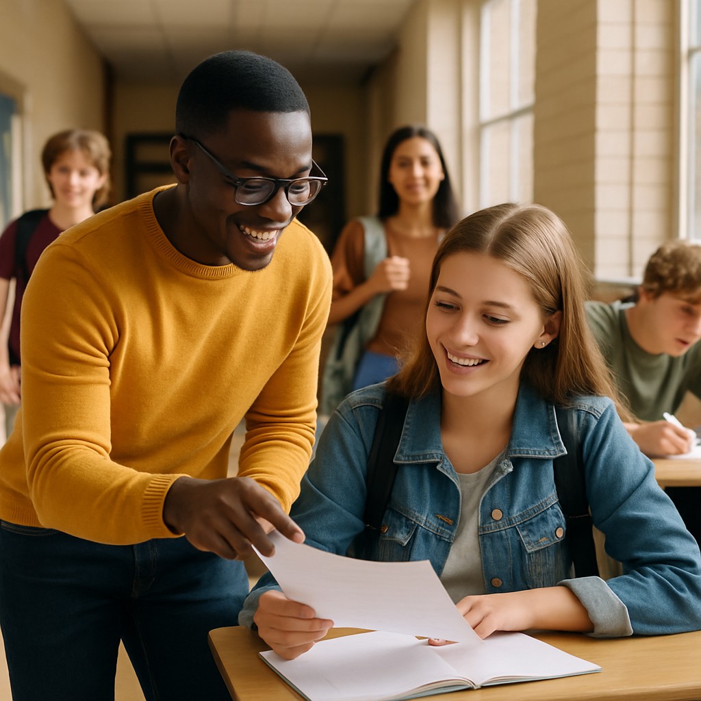 Foto till artikeln: Studie: AI-handledning kan förbättra elevernas testresultat