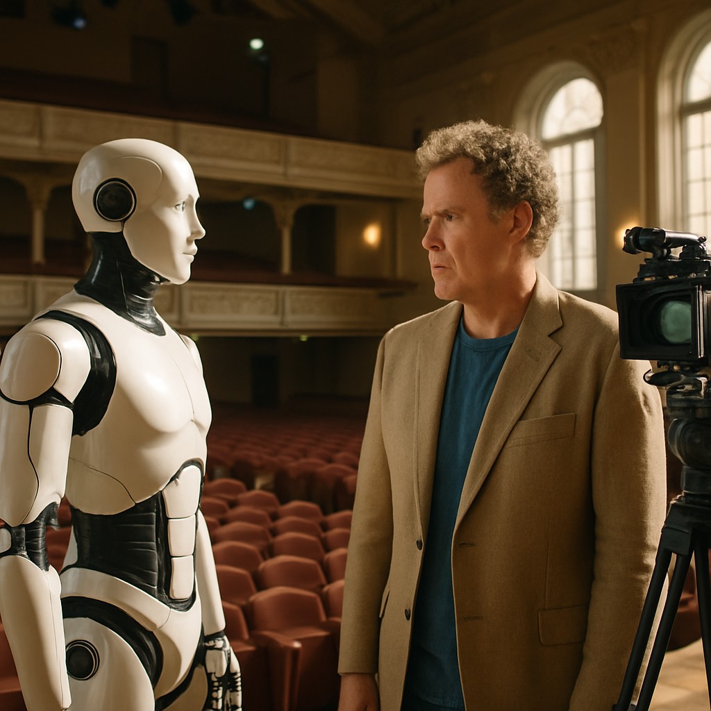 Foto till artikeln: Will Ferrells profetia om robotskådespelare slår in – närmare 30 år senare