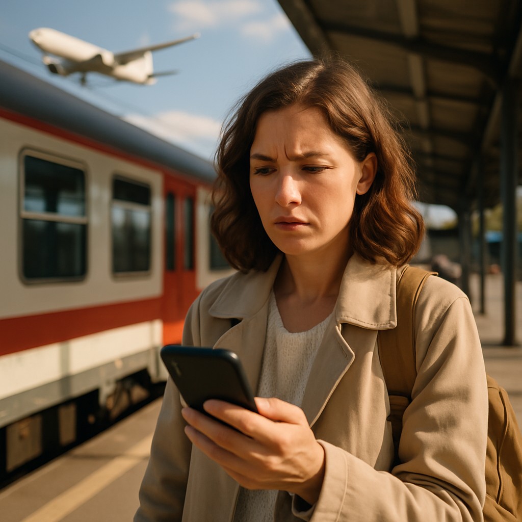 Foto till artikeln: Flyget smiter från klimatavgifter medan tågresenärer fastnar i bokningskrångel