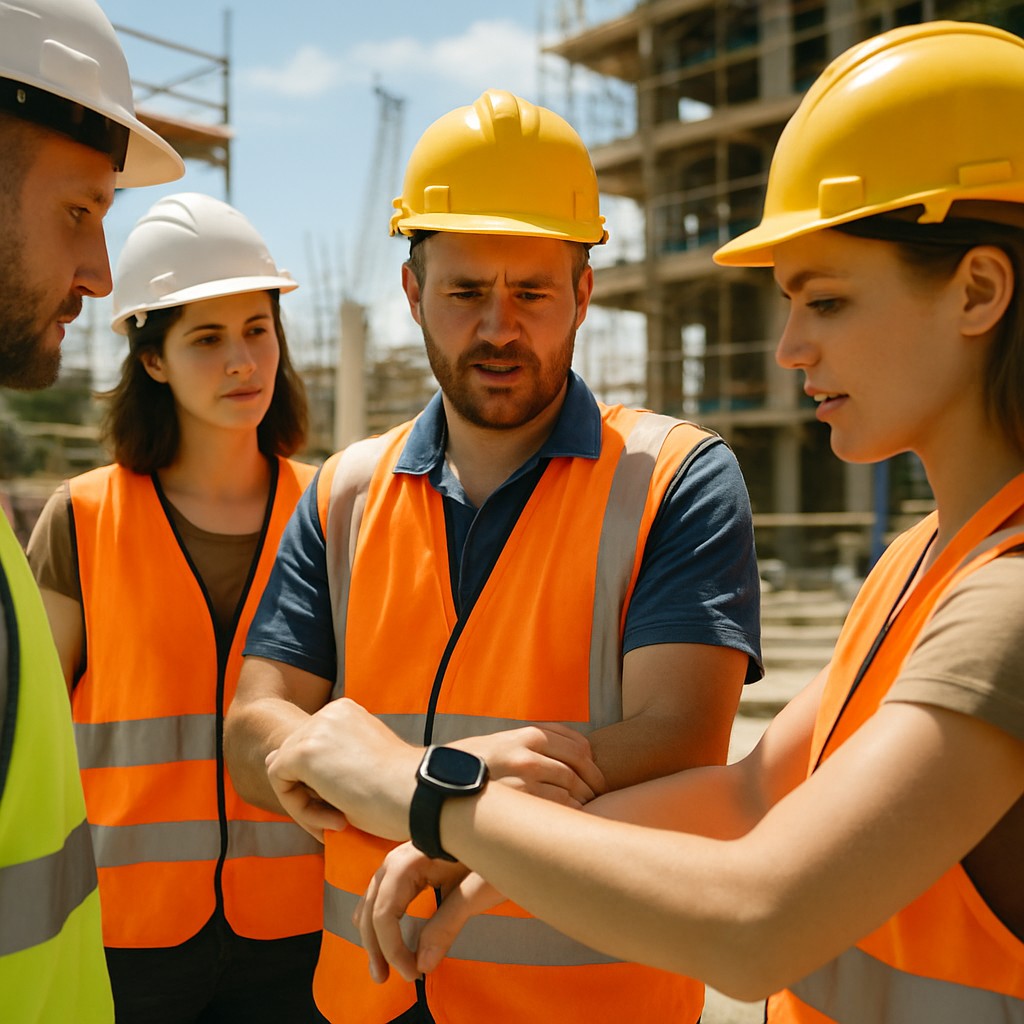 Foto till artikeln: Smartklockor förutsäger värmestress – nu ska AI rädda liv på byggplatser