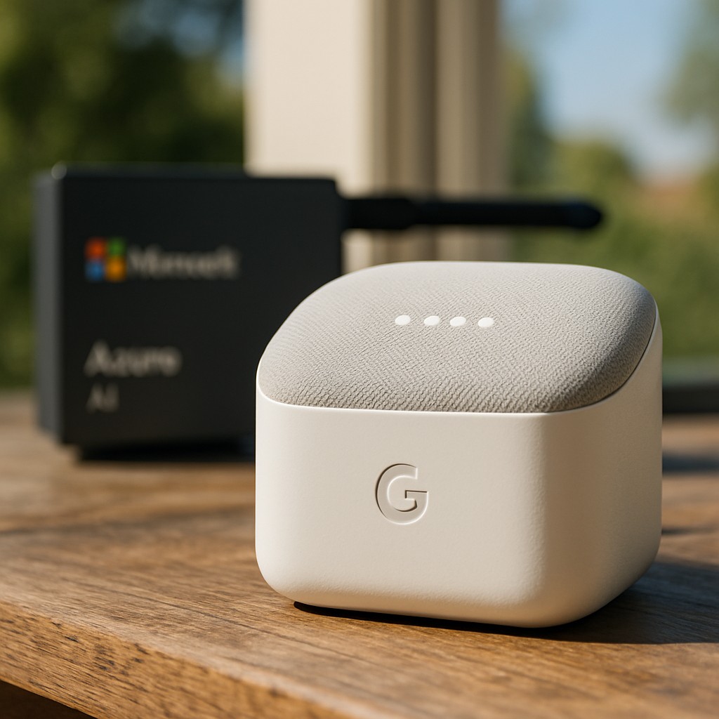 Foto till artikeln: Google utmanar Amazon och Microsoft med egen hårdvara för AI-assistenter