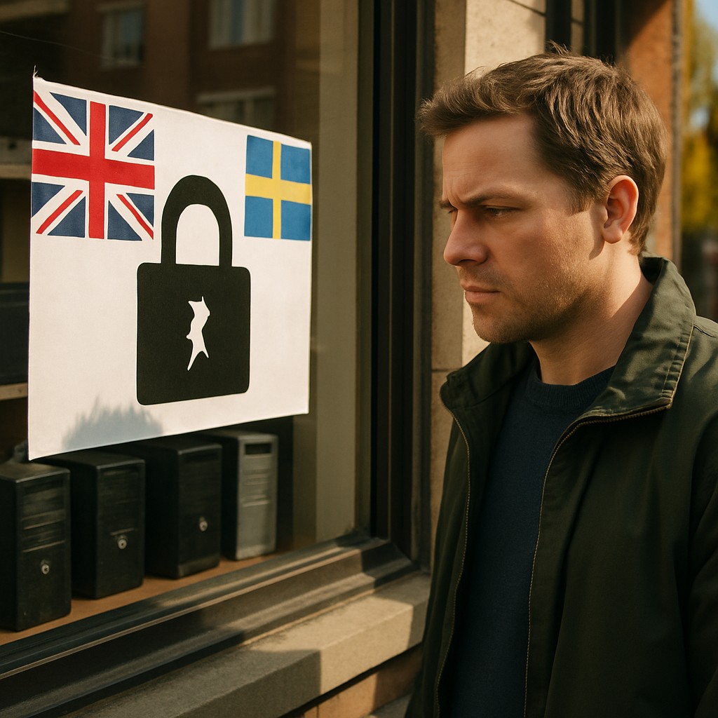 Foto till artikeln: Fyra cyberattacker i veckan mot Storbritannien – så drabbar det digitala kriget även Sverige