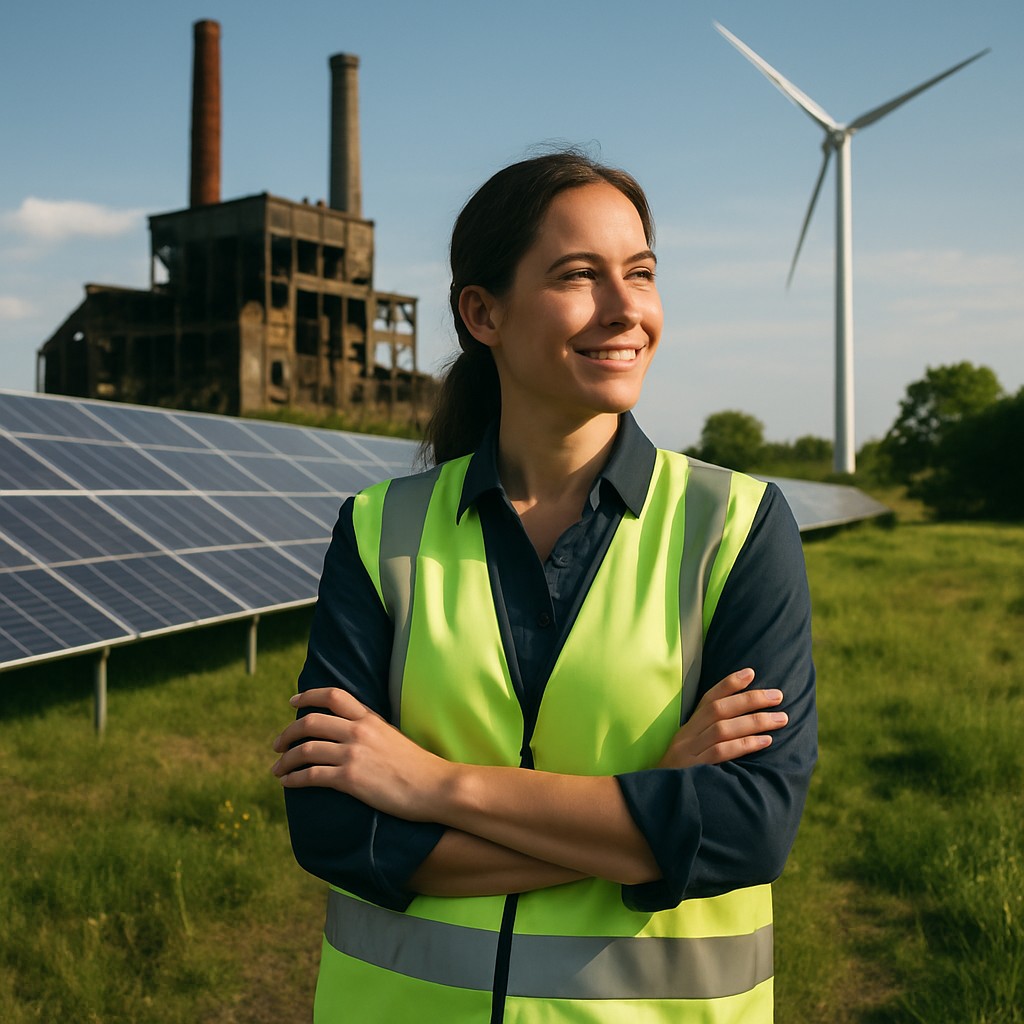 Foto till artikeln: Så förvandlas kolgruvorna till gröna kraftverk – medan USA halkar efter
