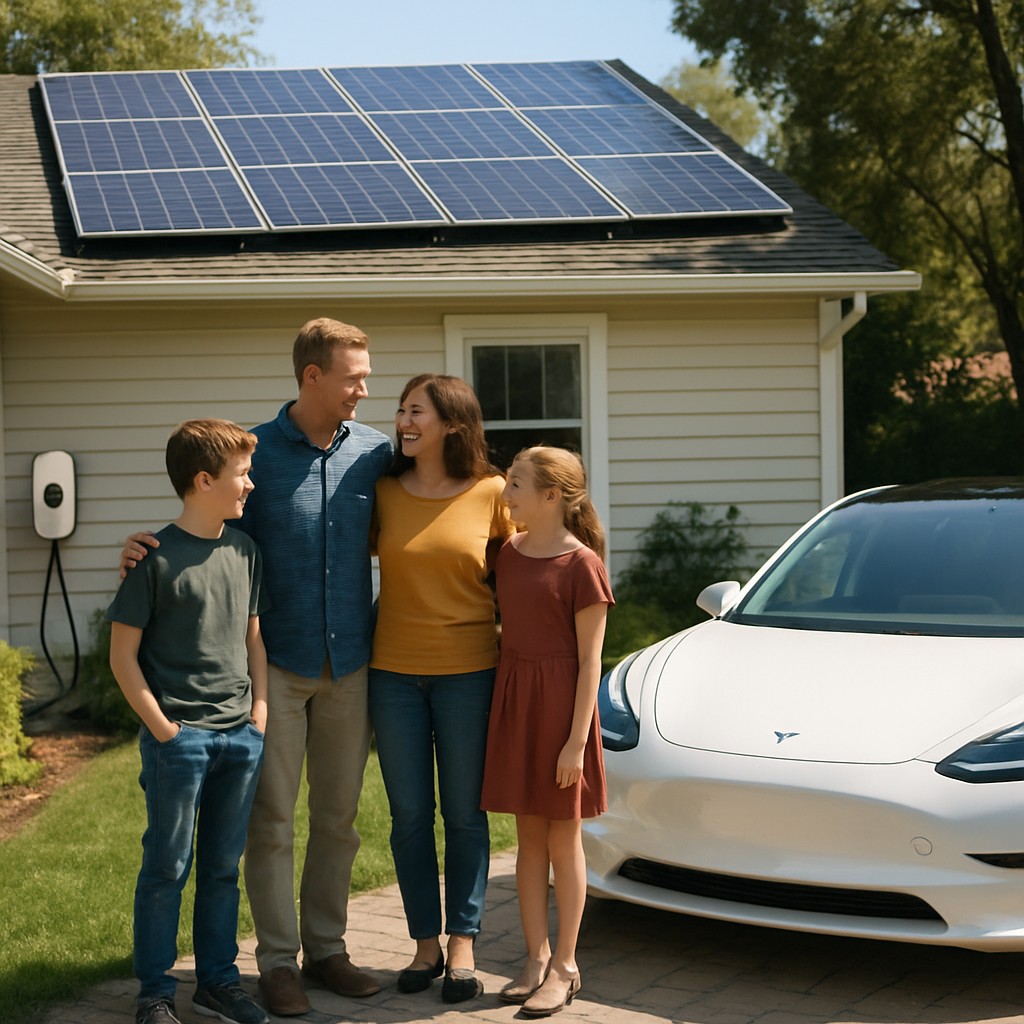 Foto till artikeln: Efter 20 år med klimatlarm – nu visar amerikansk familj att fossilfri vardag fungerar