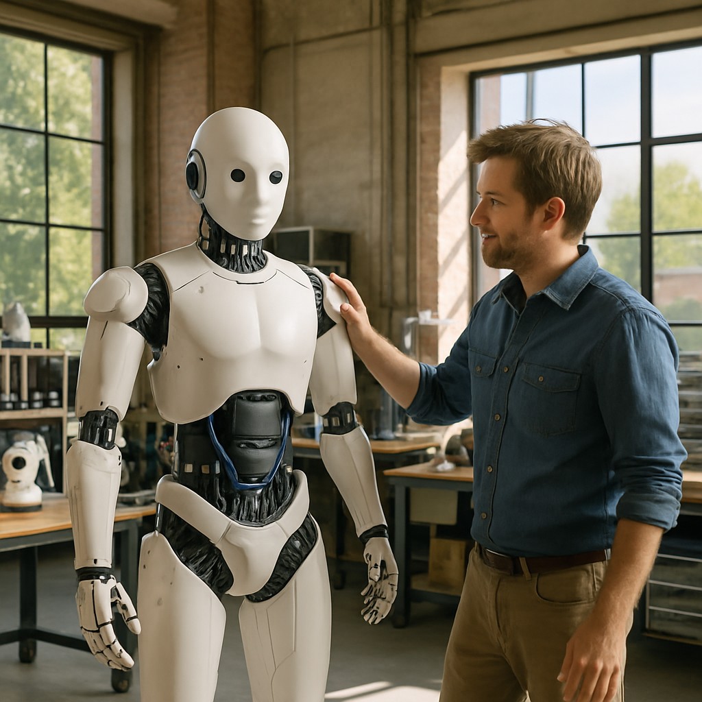 Foto till artikeln: Ny forskning gör framtidens robotar tryggare och mer naturliga