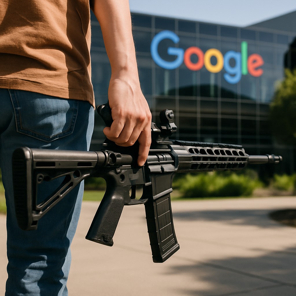Foto till artikeln: 600 Google-anställda kräver stopp för AI-vapen – oro för AI-partiskhet växer