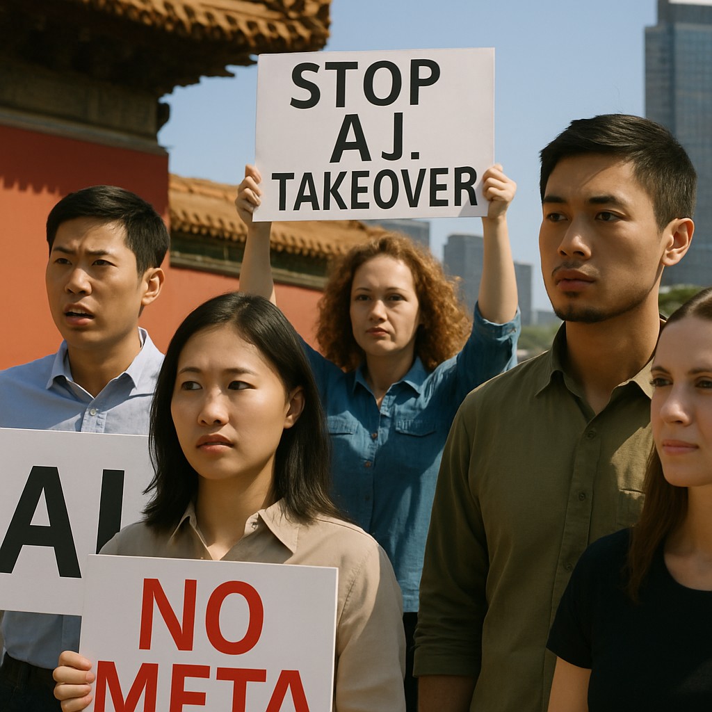 Foto till artikeln: Kampen om AI:s framtid – när Kina stoppar Metas miljardköp