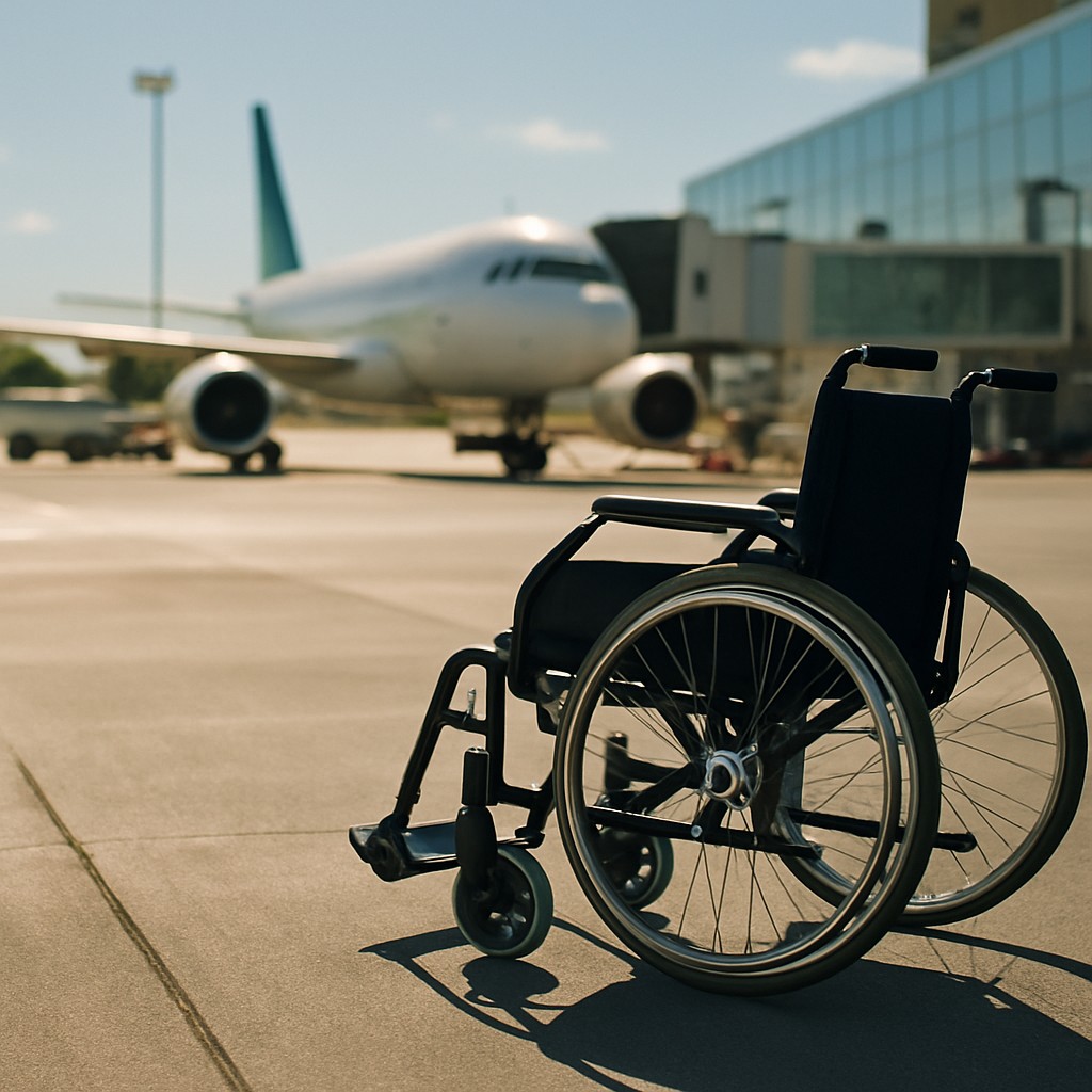 Foto till artikeln: Wicked-stjärnan nekades flygtransport på grund av sin rullstol