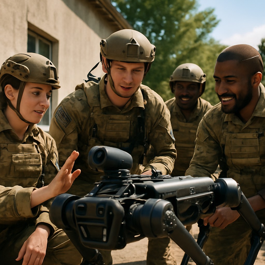 Foto till artikeln: Så omvandlar USA:s elitsoldater framtidens krigsmakt – med robotar och artificiell intelligens