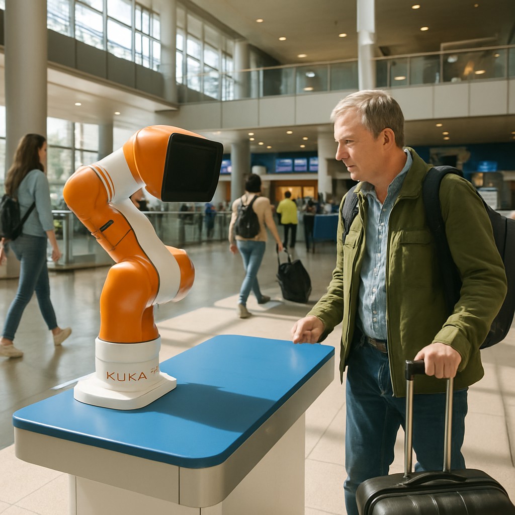 Foto till artikeln: Robotar tar över människojobb – från bordtennisbordet till flygplatsen