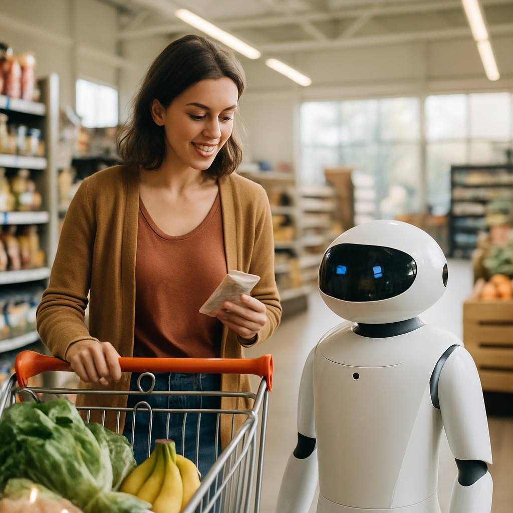 Foto till artikeln: Teknikjättar bygger infrastruktur för AI-shopping – robotar ska handla åt dig i framtiden