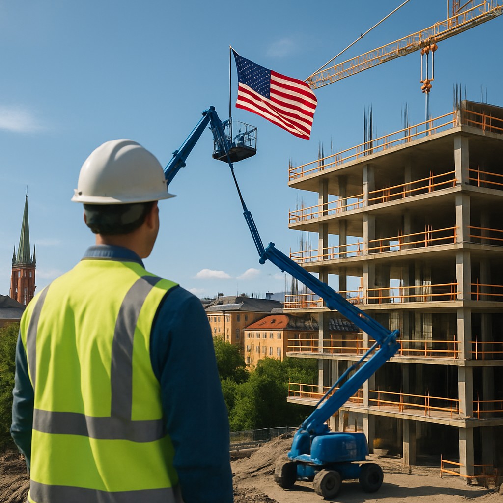 Foto till artikeln: Svenska byggföretag kan lära av amerikanska arbetares framgångsrecept för att lyckas med konstgjord intelligens