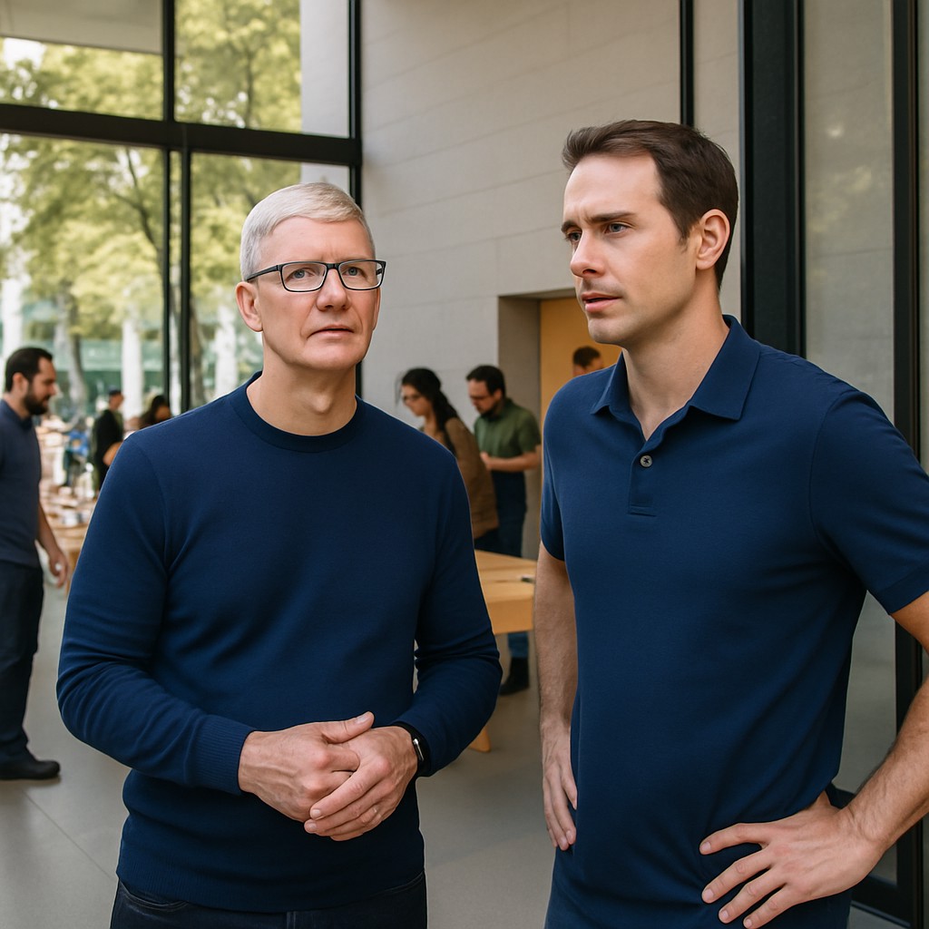 Foto till artikeln: Uppgifter: Tim Cook kan lämna Apple efter 13 år – John Ternus spekuleras att ta över i kritiskt läge