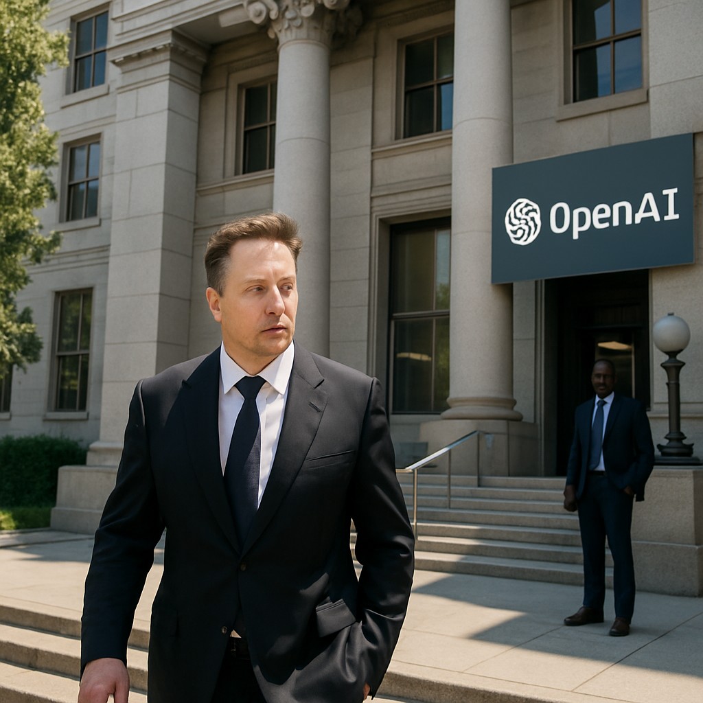 Foto till artikeln: Musks vittnesuppträdande undergräver stämning mot OpenAI