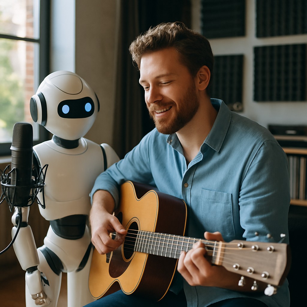 Foto till artikeln: 75 000 robotlåtar per dag – så förändrar AI-musiken hela streamingindustrin