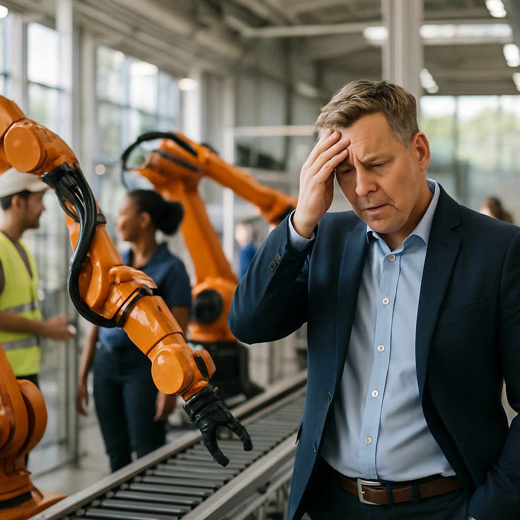 Foto till artikeln: Robotrevolutionen skapar huvudbry för chefer