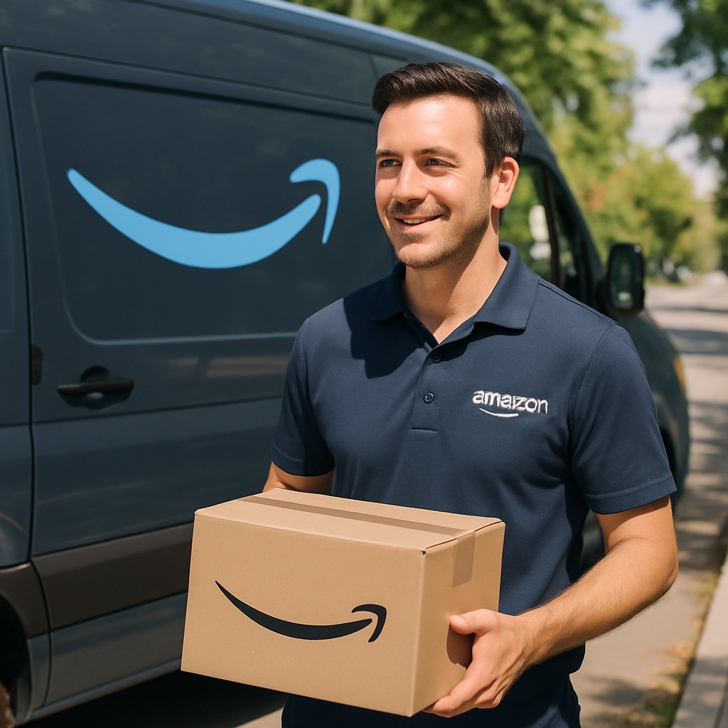 Foto till artikeln: Amazon utmanar DHL och UPS – öppnar sitt leveransnätverk för alla företag