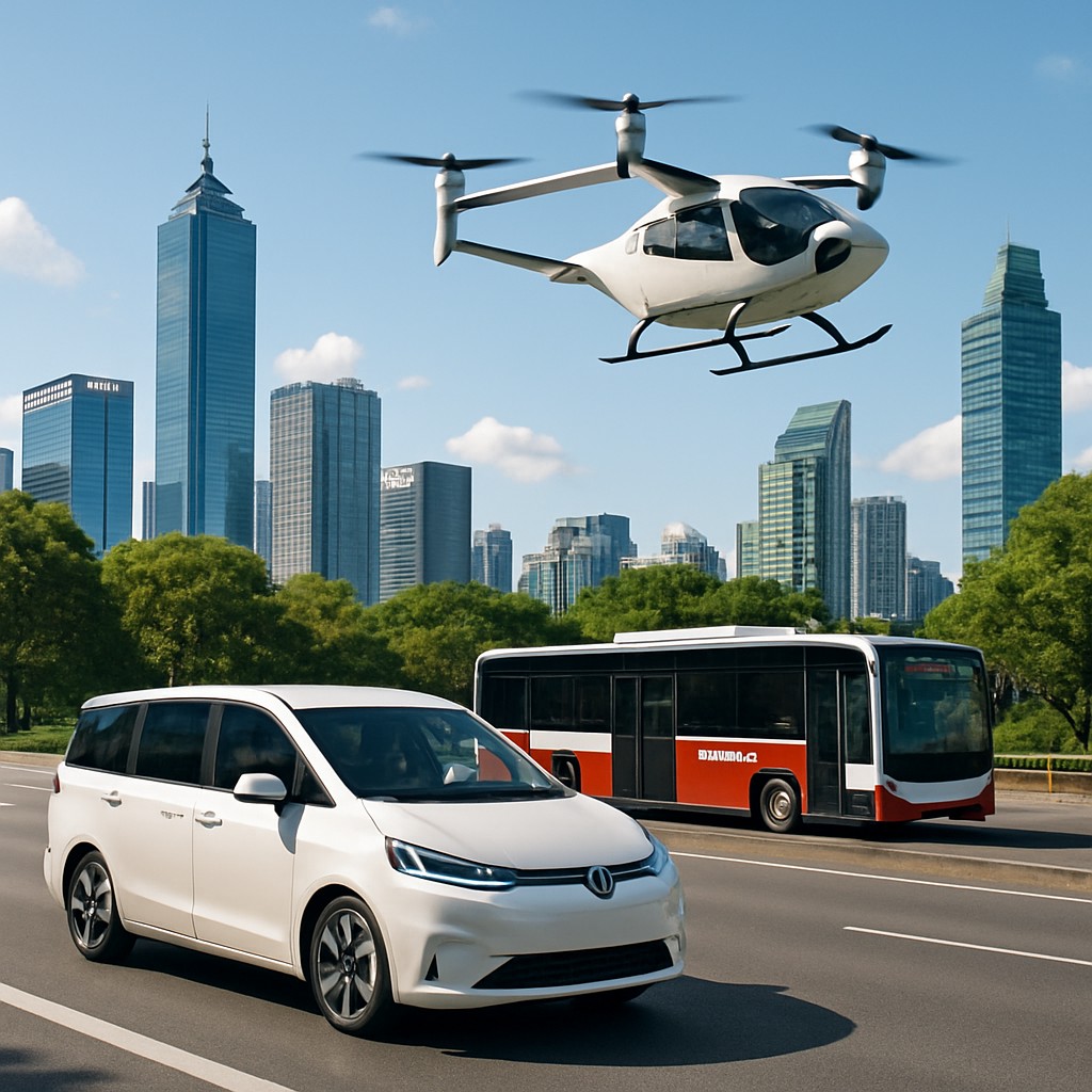 Foto till artikeln: Från familjebuss till flygbil – Asien leder elektrifieringen av framtidens transporter