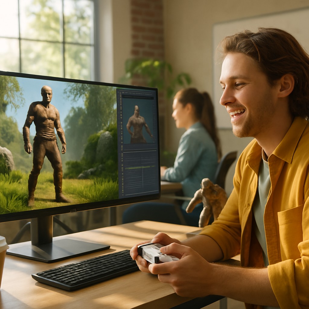 Foto till artikeln: AI-revolutionen i spelindustrin: Ny teknik automatiserar animation och utveckling