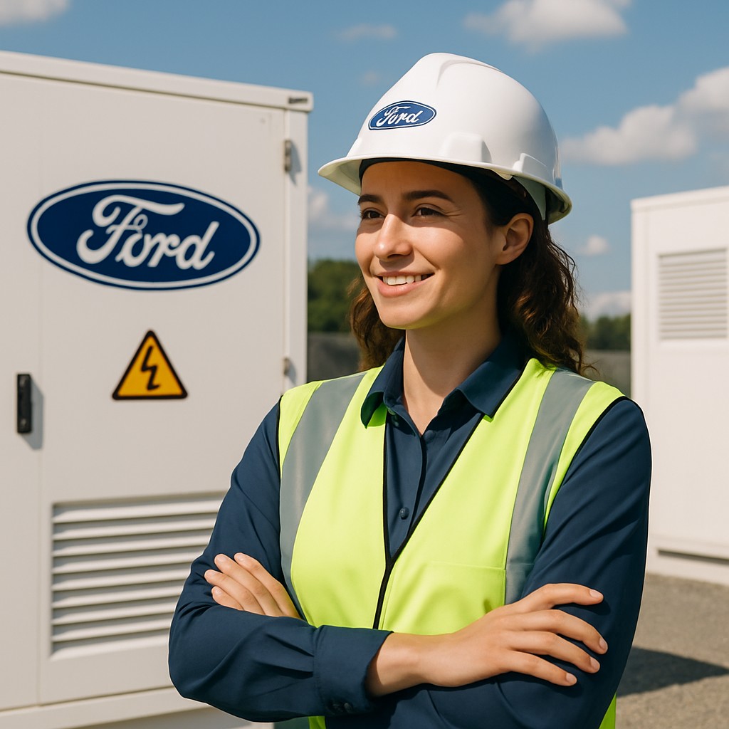 Foto till artikeln: Ford lanserar energibolag medan AI revolutionerar batterisystem